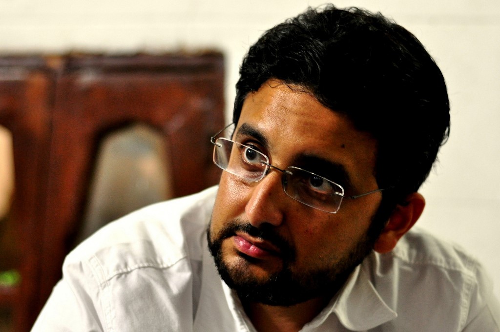 Former Muslim Brotherhood spokesperson Gehad El-Haddad (AFP)