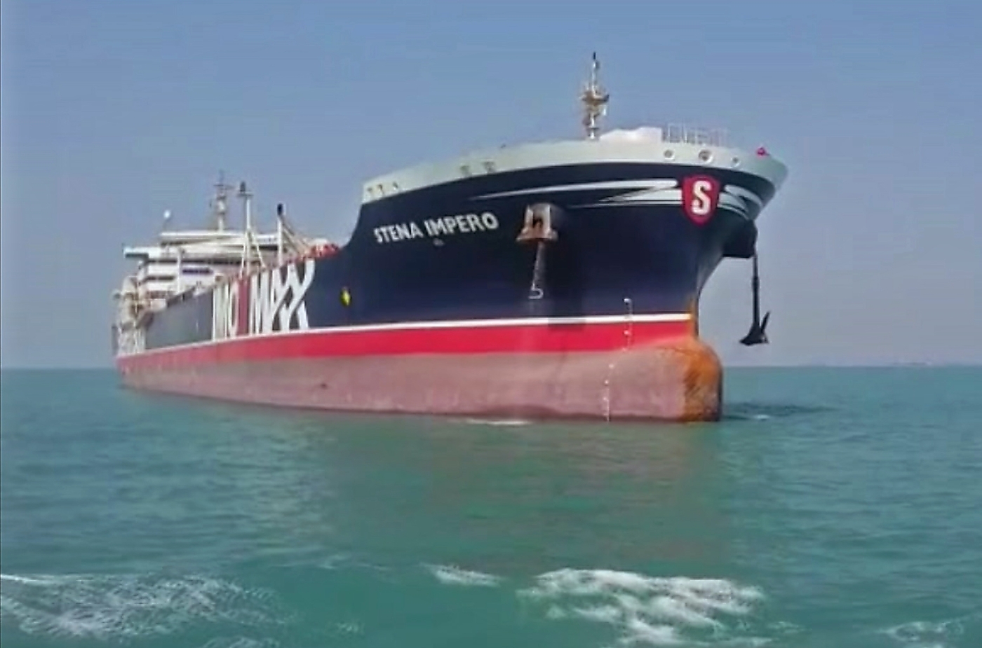 Oil tanker Stena Impero, released by Iran, leaves port