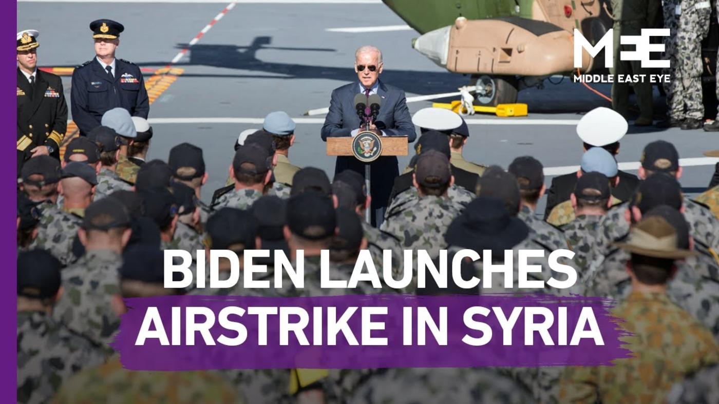 USA lawmakers question legality of Biden's air strikes in Syria