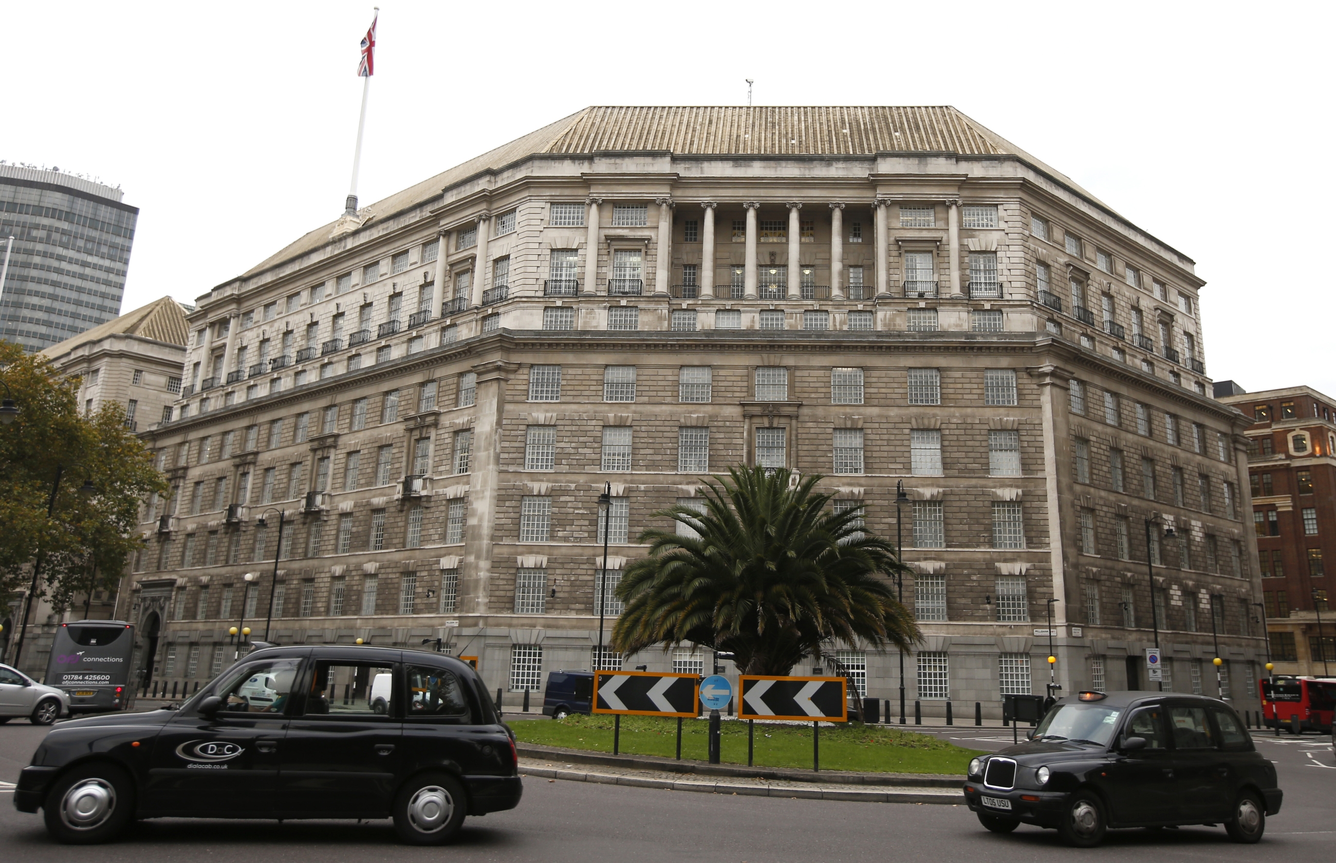 UK spy agency MI5's headquarters in London (Reuters)
