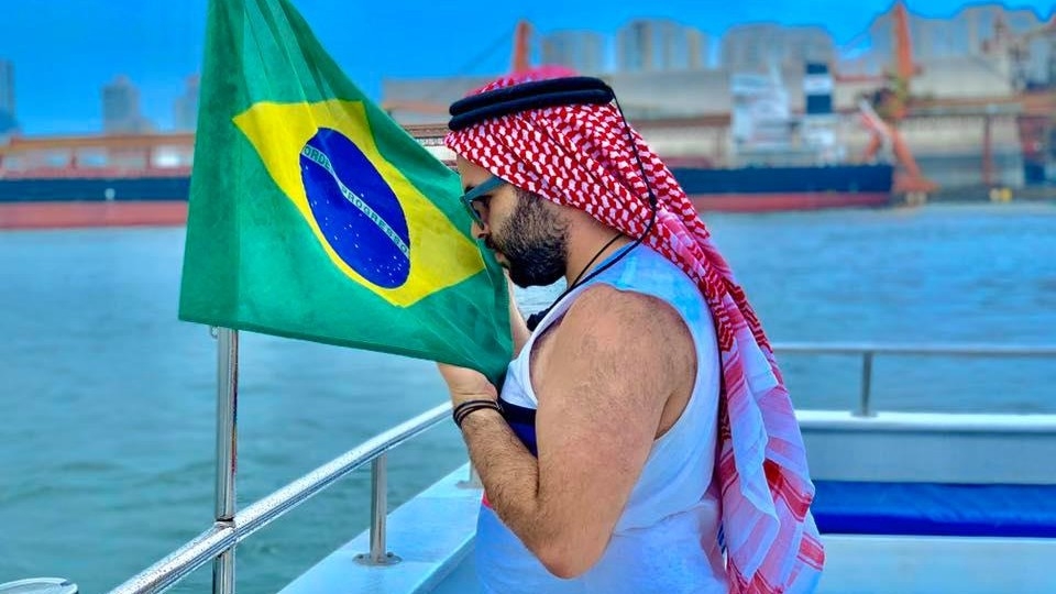Abdulbaset Jarour arrived in Brazil in 2014 and is excited over the country's prospects at the Qatar World Cup (MEE/Eduardo Campos Lima)