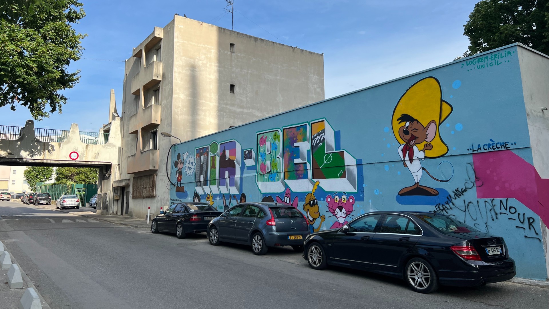 En 2017, des cas de légionelles ont été découverts dans l’eau de la cité d’Air-Bel, dans l’est de Marseille, l’un des quartiers les plus pauvres de la ville. Six ans plus tard, le problème de la qualité de l’eau n’est toujours pas réglé (MEE/Frank Andrews)