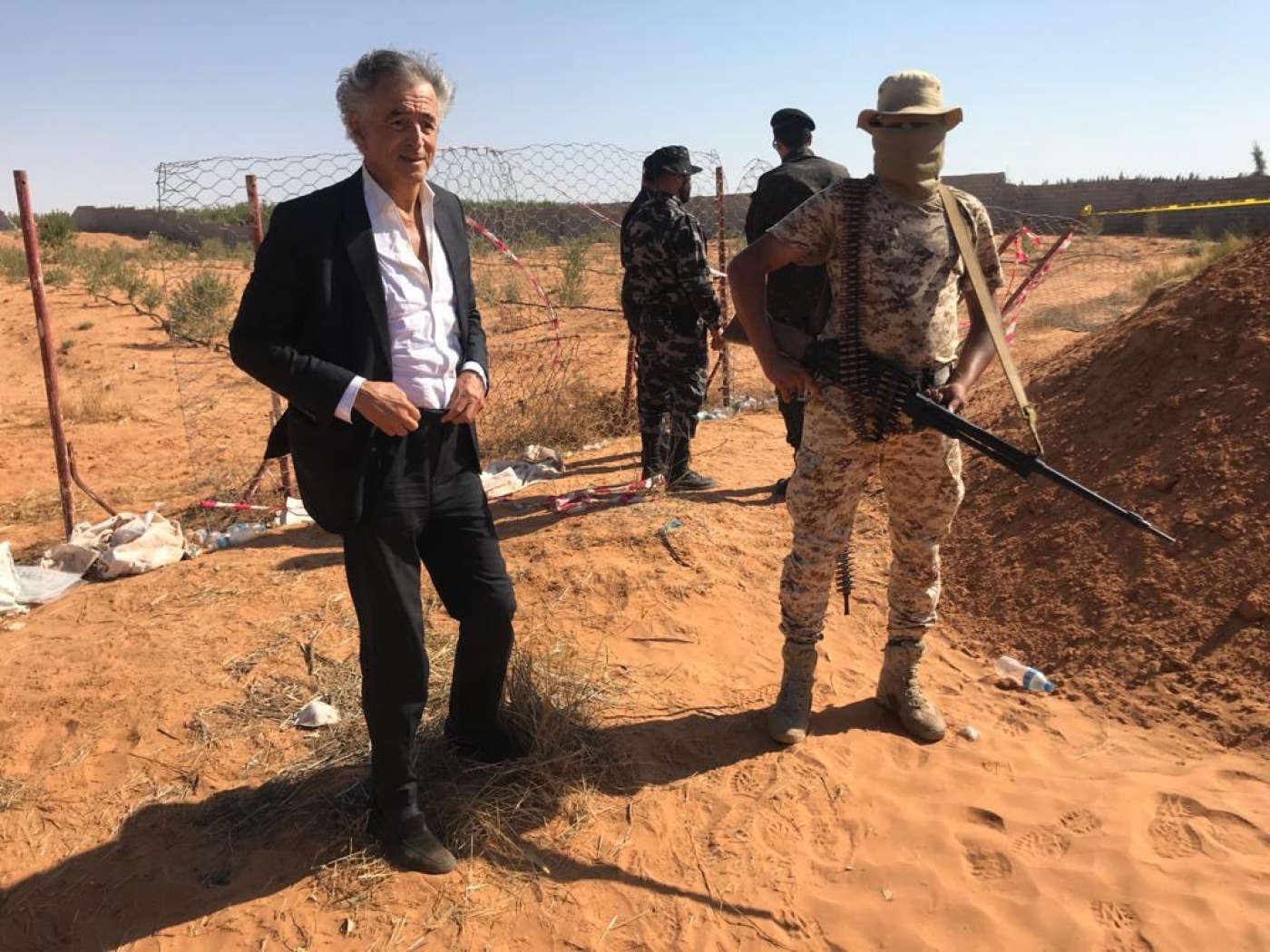 Uproar in Libya as French writer Bernard-Henri Levy visits | Middle East Eye