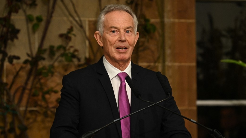 Tony Blair says he is maintaining the partnership and relationship with Saudi Arabia as he sees it as strategic importance to the west (AFP)