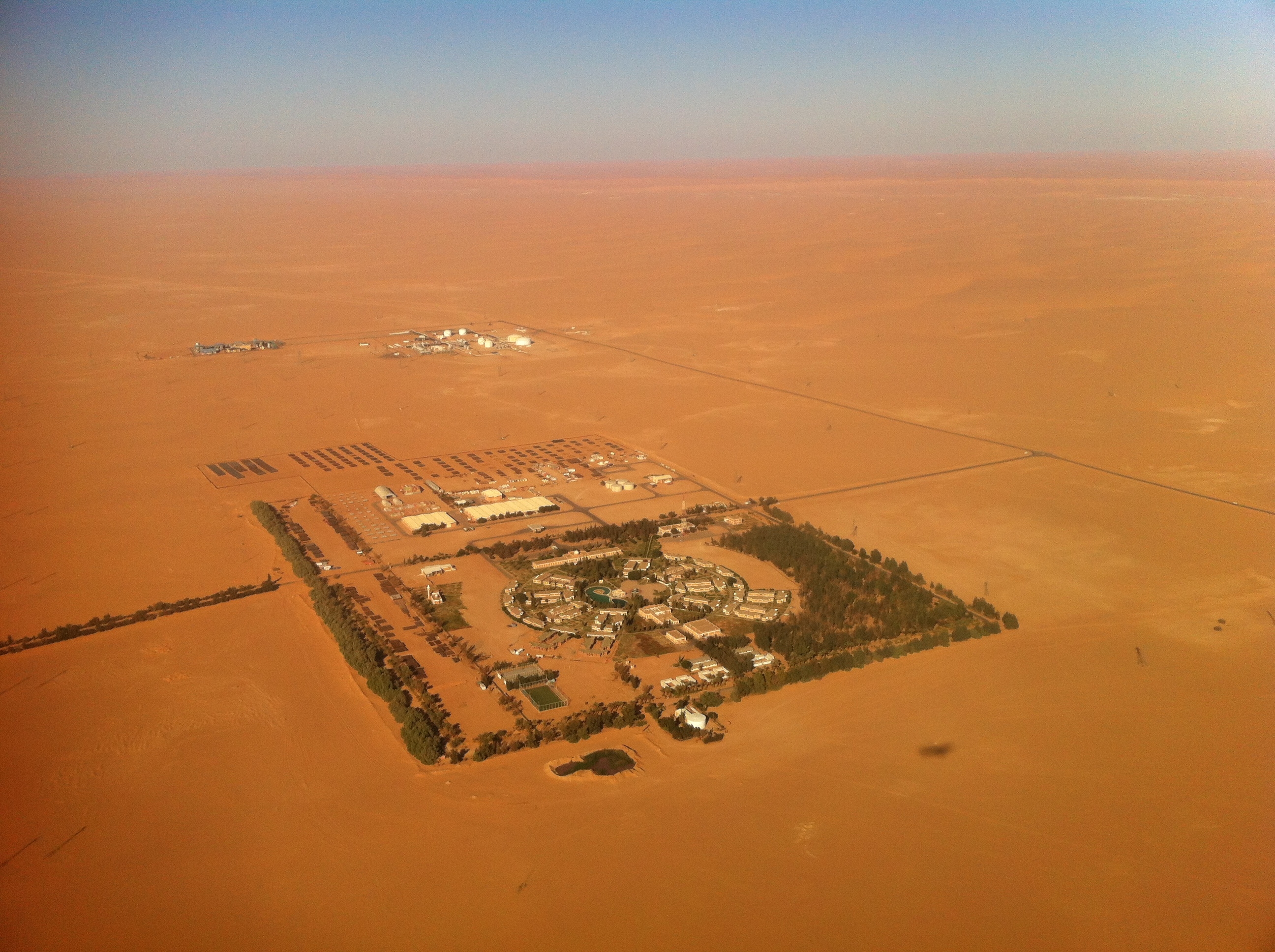 The Sharara oil field in southern Libya